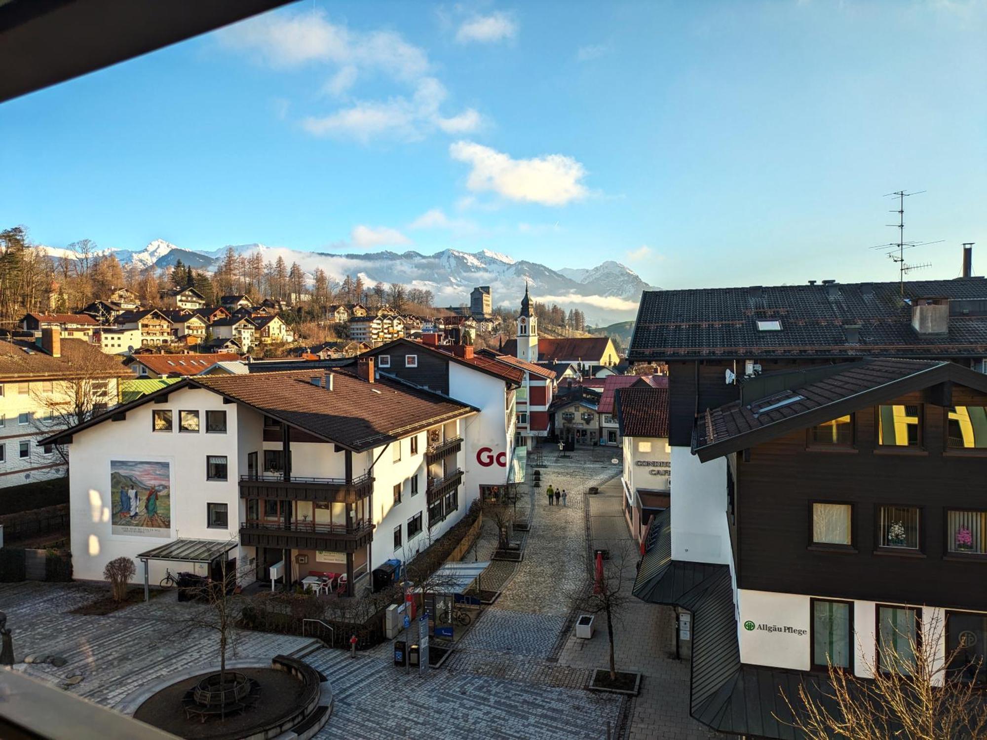 Hotel Zum Goldenen Hirsch Sonthofen Dış mekan fotoğraf